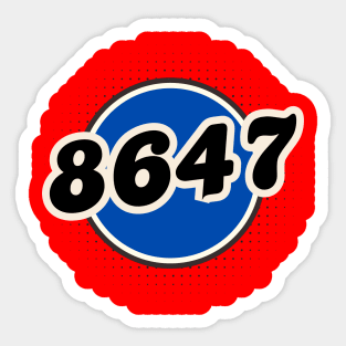 8647 Sticker
